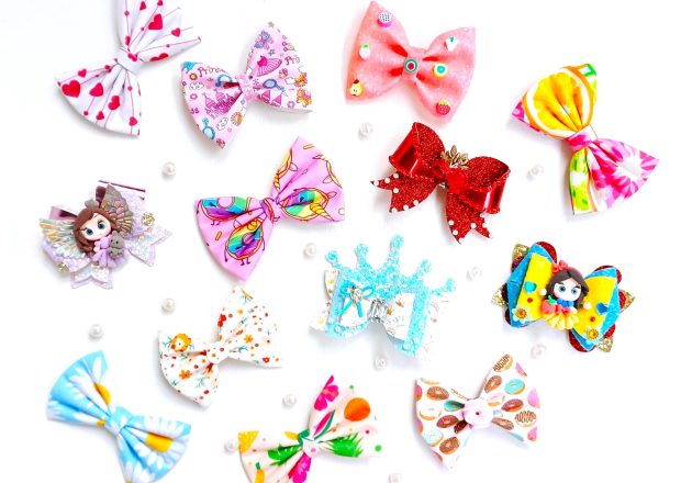 Hair Bows As A Crown